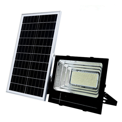 200w luces de inundación solares recargables de la prenda impermeable LED teledirigidas