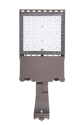 Luz ligera del estacionamiento del área LED de la caja de zapato de 0.95PF LED con la fotocélula 100V - 277V