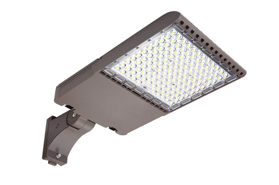 Luz de inundación ajustable al aire libre de la caja de zapato del soporte LED del brazo de las luces de calle de IP65 LED