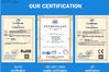 Porcelana ZCH Technology Group Co.,Ltd certificaciones